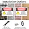 Signmission Hot Surface Sign, 7 in H x 10 in W, Plastic, Hot Surface! Hot Exhaust! High OS-2PACK-DS-P-710-L-2185 - alternate 5